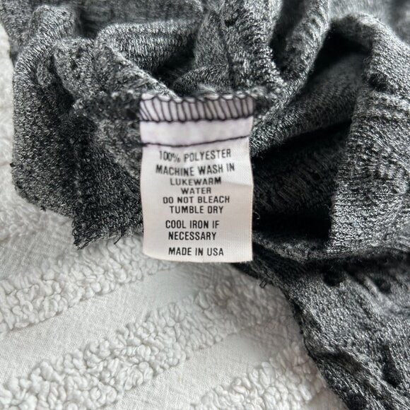 Itemz Chris Baumgartner Womens Gray Cowl Neck Long Sleeves Sweater Tunic Top OS - Picture 4 of 8